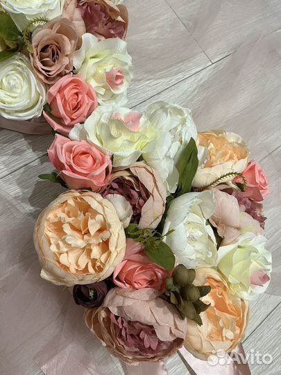 Свадебные украшения на машину