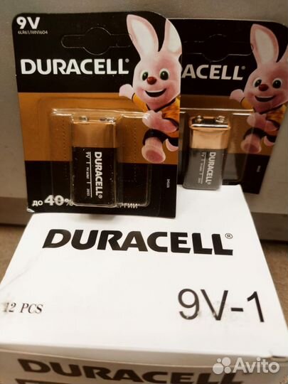 Батарейка крона, Duracell, обмен