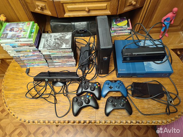 Xbox One Forza Limited Edition + Xbox 360 + 35 игр