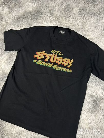 Футболка Stussy черная