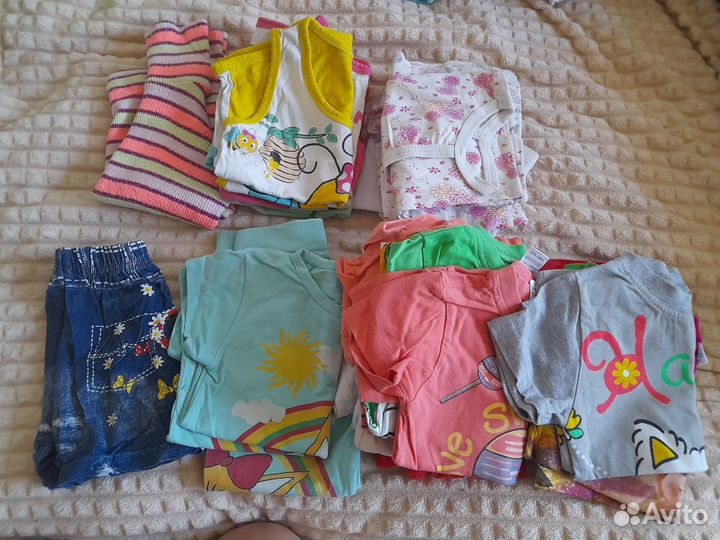 Пакет одежды для девочки р.86-92