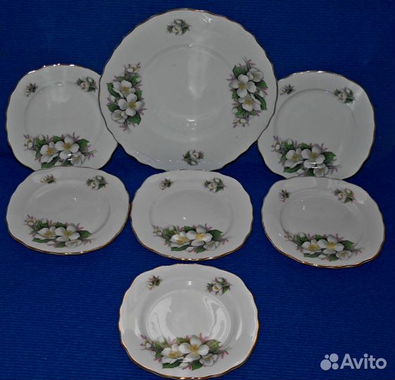 Тарелки Костяной фарфор Colclougt (Crown Royal)