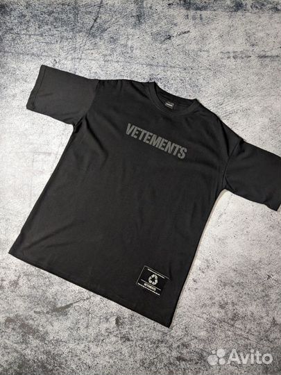 Футболка vetements оверсайз