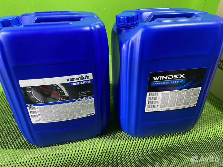 Антифриз windex blue G11 -40 30кг