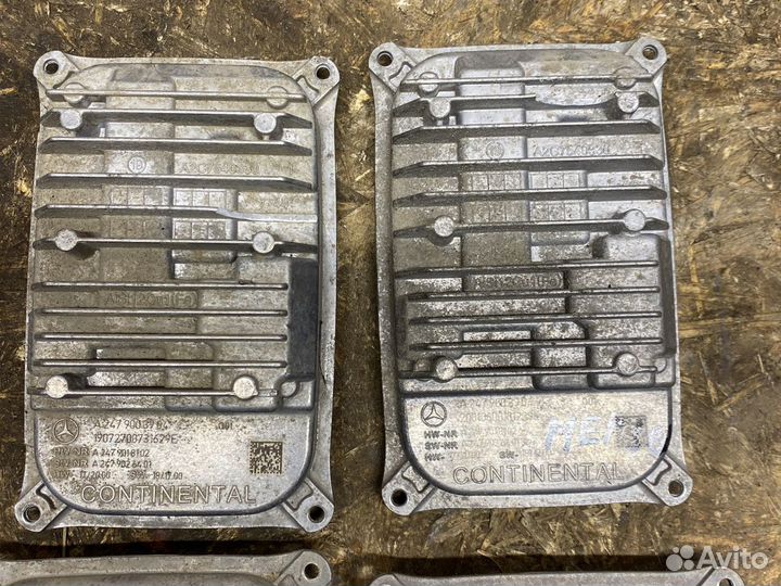 Mercedes блок управления фары