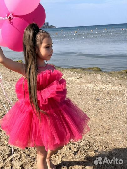 Нарядное платье для девочки 116 122 128