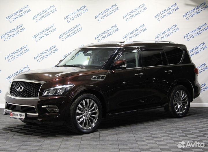 Infiniti QX80 5.6 AT, 2015, 116 712 км