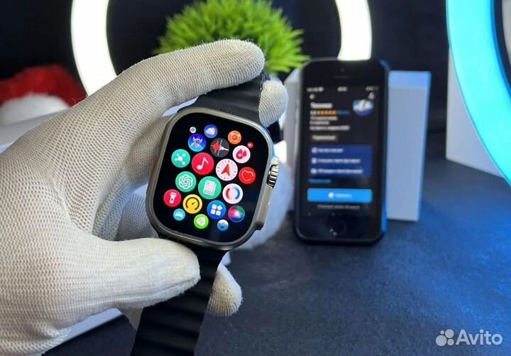 Apple watch X8+ Ultra Black