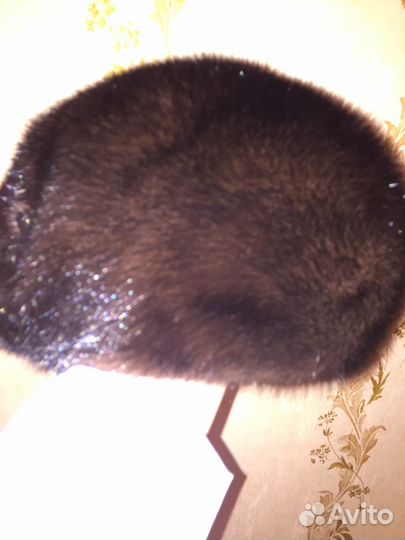 Шапка Норковый берет