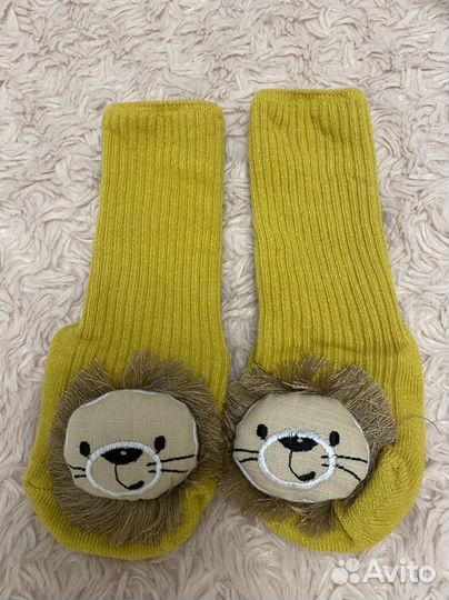 Носки детские с мордочками