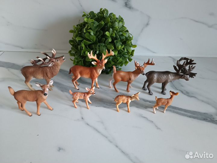 Фигурки Schleich олени