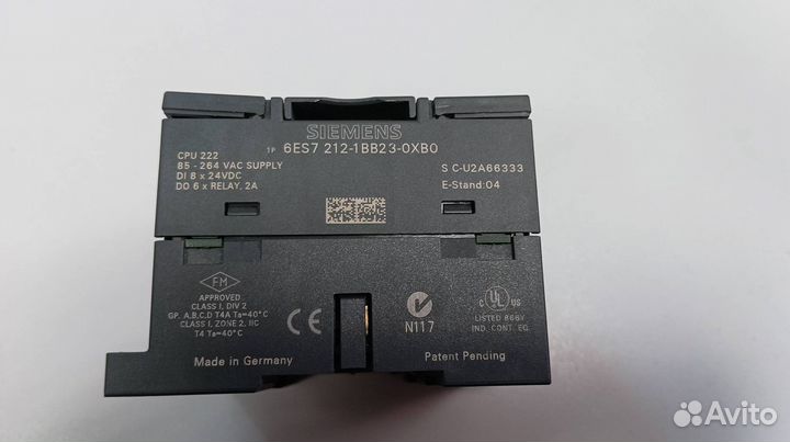 Плк siemens simatic s7-200 6es7 212-1bb23-0xb0