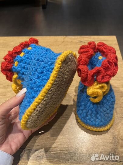 Пинетки новые вязаные