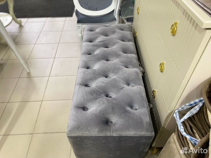 Банкетка с каретной стяжкой