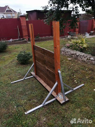 Глухой Барьер для тренировки собак