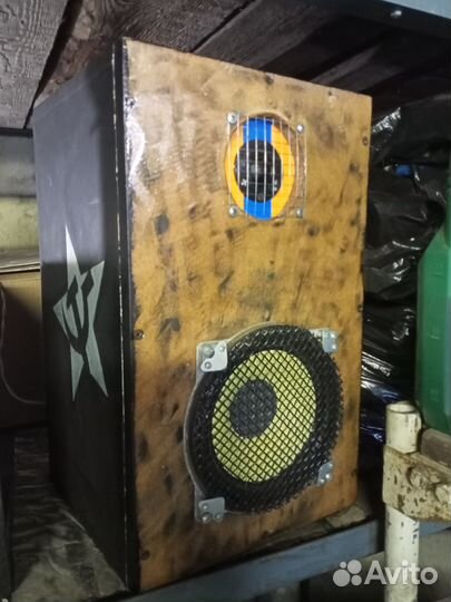 Комплект усилитель и ас