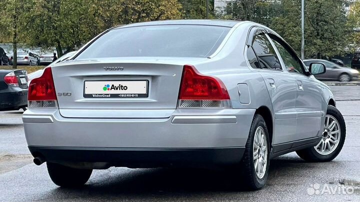 Volvo S60 2.4 AT, 2005, 117 461 км