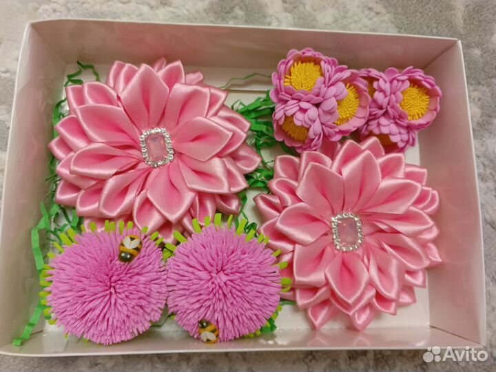 Наборы бантиков для волос