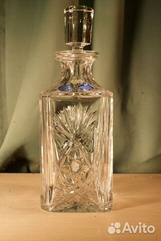 Гусь хрустальный графин новый