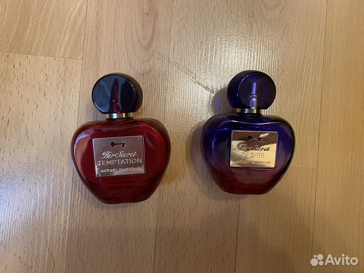 Флаконы от духов Antonio Banderas