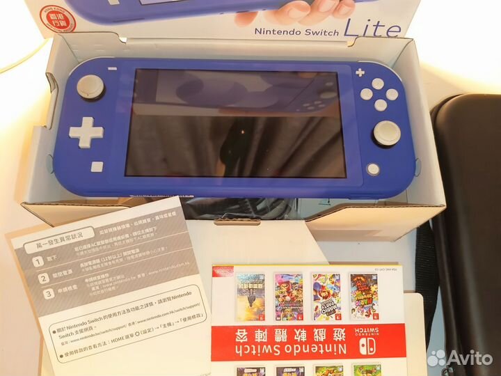Nintendo switch lite в состоянии новой