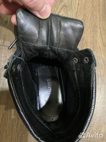 Ботинки мужские демисезонные натуральная кожа