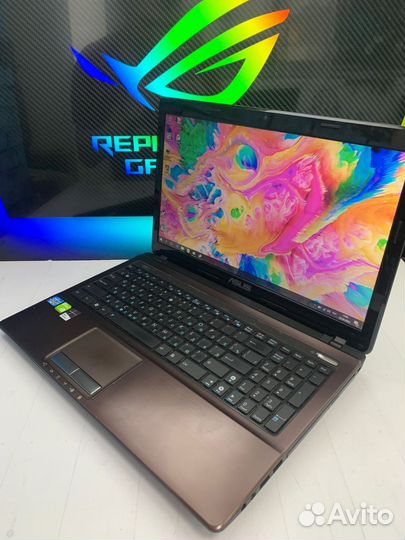 Мощный ноутбук Asus i3 (1281 Н)