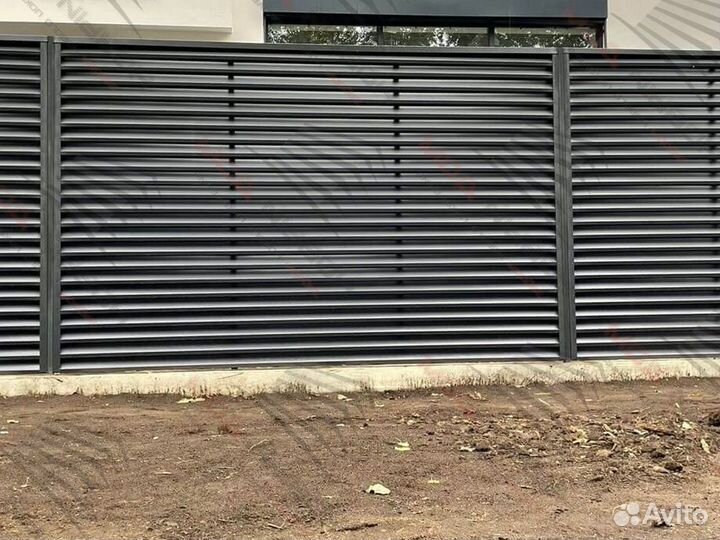 Забор жалюзи еврозабор