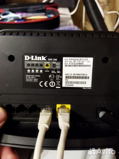 Wi Fi роутер DLink Dir-300