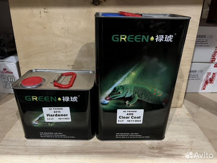 Green лак хс 5л + 2,5л отв