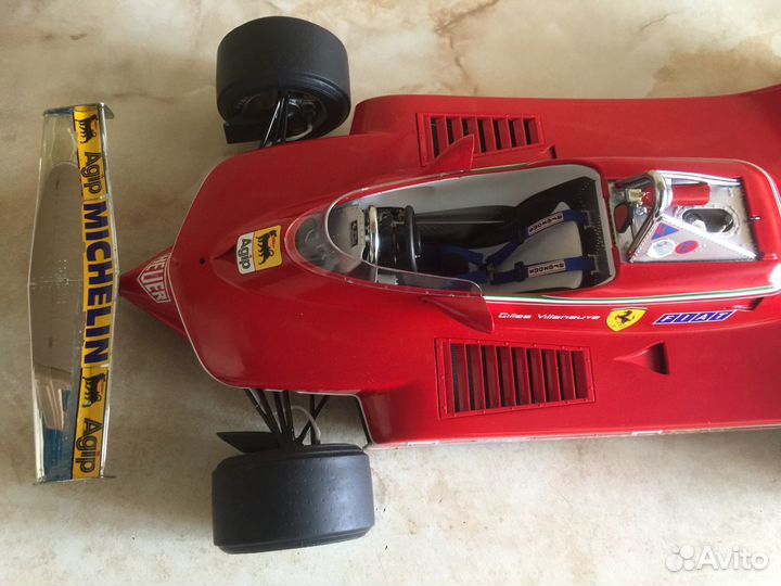 Ferrari 312 - T4 в масштабе 1:8 сборная модель
