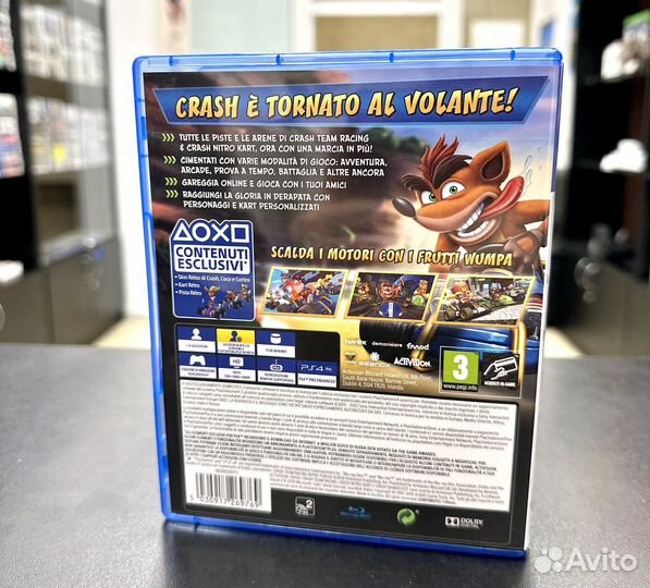 CTR Crash Team Racing (PS4)