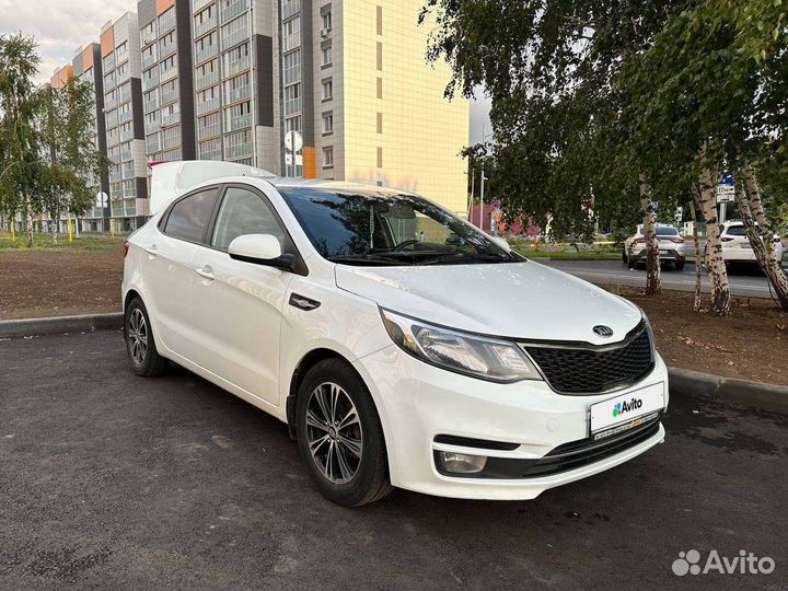 Kia Rio 1.6 МТ, 2017, 267 000 км