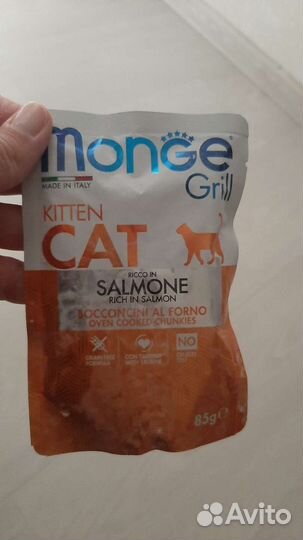 Корм для котят monge