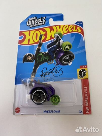 Hot wheels Wheelie Chair машинка