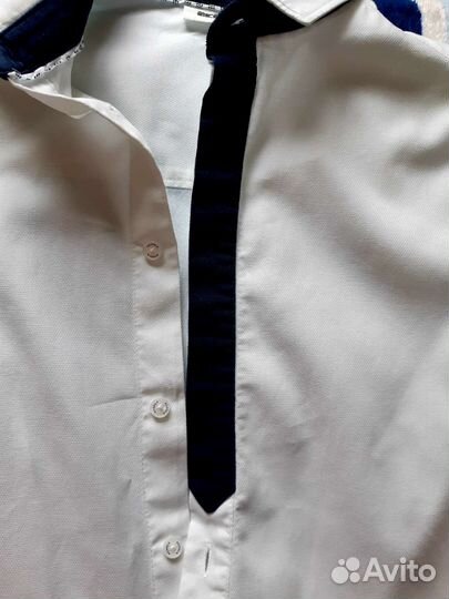 Рубашка белая 146