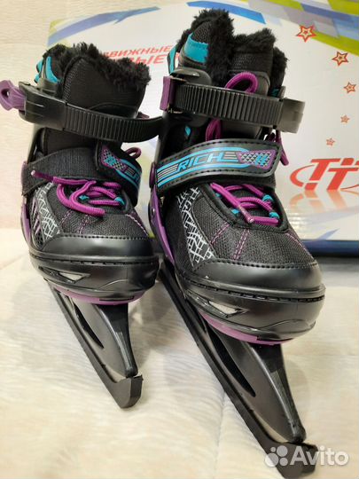 Коньки детские раздвижные