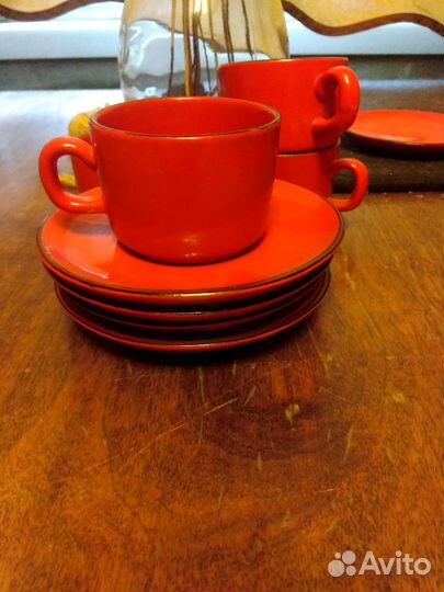 Винтаж: Кофейный сервиз Kil. Югославия. 70-е годы