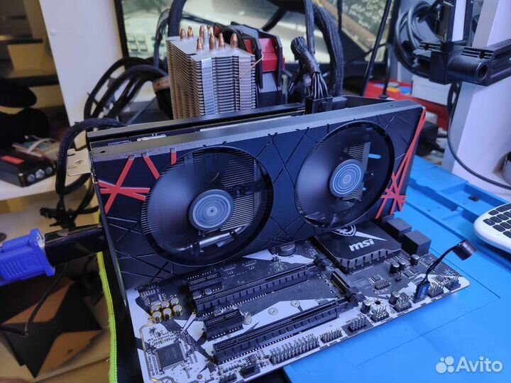 Видеокарта elsa AMD Radeon RX580 2048SP 8GB