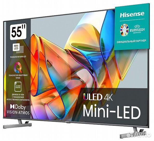 Телевизор hisense 55U6KQ