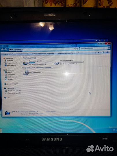 Ноутбук Samsung r710