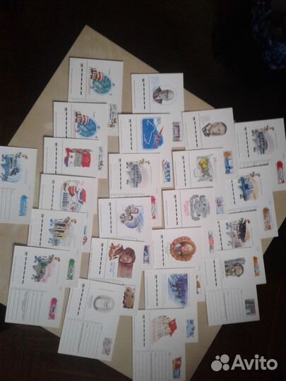 Конверты и открытки 60-80 годов