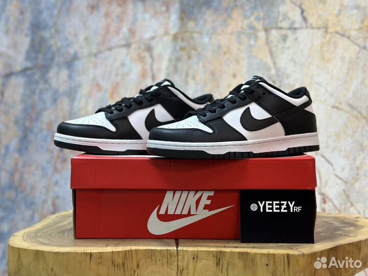 Кроссовки Nike Dunk Low White Black