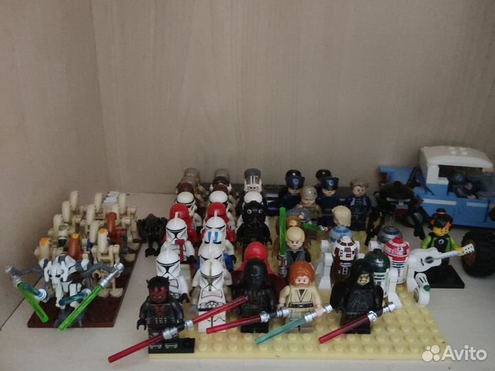 Lego звездные войны минифигурки