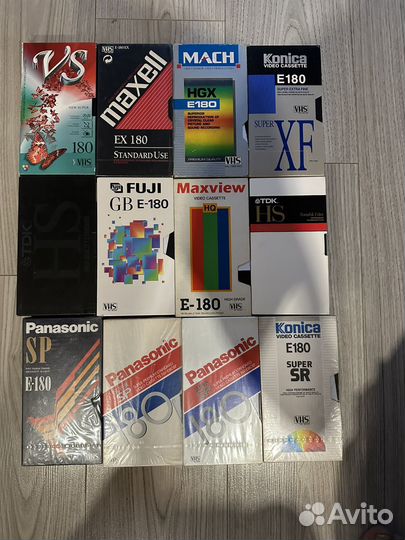Видеокассеты vhs