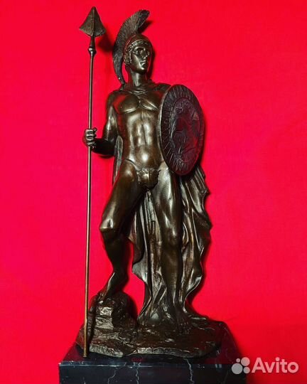 Марс Арес Римский Воин Легионер Бронза Италия 38см