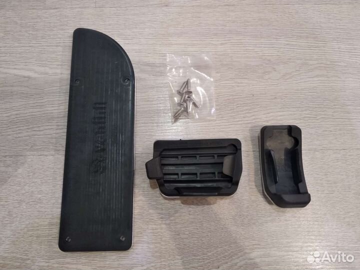 Комплект накладок на педали для Вольво (Volvo)