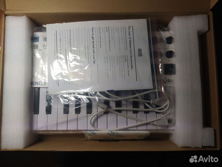 Arturia Minilab Mk2 + софт (Ableton+Arturia Lab)