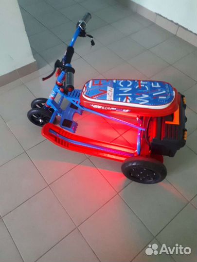 Электровелосипед детский, трехколесный оригинал