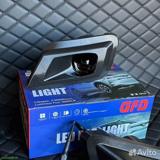 Лазерные туманки kia ceed 1 ED птф bi LED